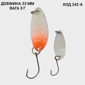 Блешня 3 г., 33 мм.