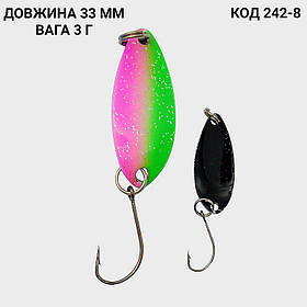 Блешня 3 г., 33 мм.