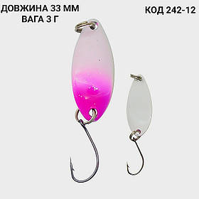 Блешня 3 г., 33 мм.