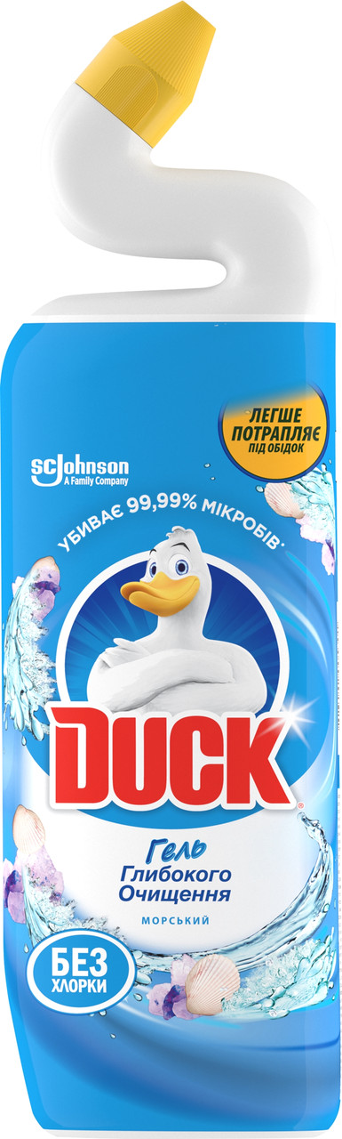 Засіб для чищення унітазу Duck Морський 900 мл (4823002005301)