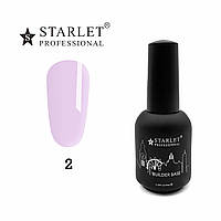 База для наращивания Builder Base Starlet Professional №002, 15 мл нежно-розовый