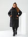 Пальто жіноче 2109/1кв батал р.48-56 new, фото 2