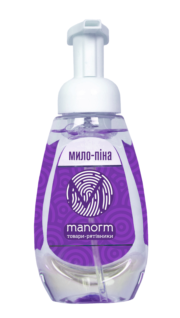 Мило-піна софт для миття рук мило-піна Manorm 300мл