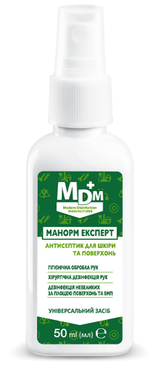 Засіб дезінфекційний Манорм Експерт в блістері MDM  50 мл