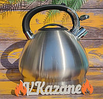 Чайник зі свистком 4.3 л із неіржавкої сталі Maestro MR-1319 Чайник для індукційної плити Чайник газовий