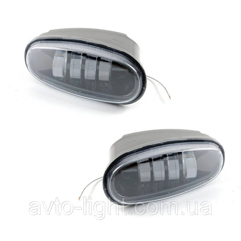 Фари протитуманні LED Daevo Lanos 40W+DRL HY-276A (L/R) комплект