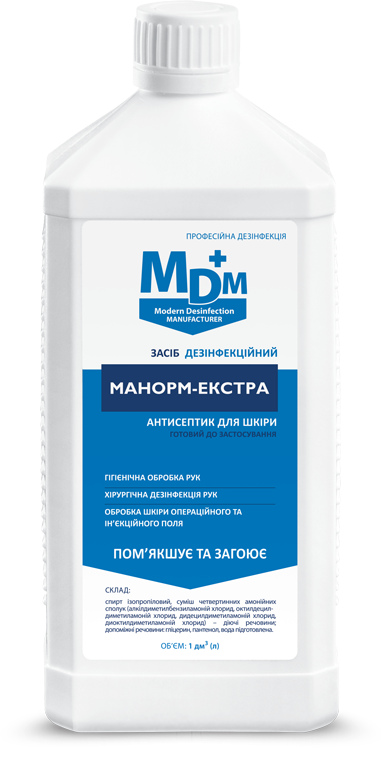 Засіб дезінфекційний Манорм-Екстра MDM 1л
