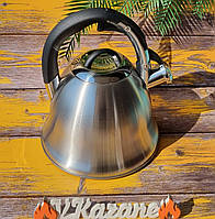 Чайник зі свистком 3.0 л із неіржавкої сталі Maestro MR-1320 Чайник для індукційної плити Чайник газовий