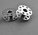 Шпульки металеві з перфораціями для побутових швейних машин 21 х 9 мм (5991), фото 2