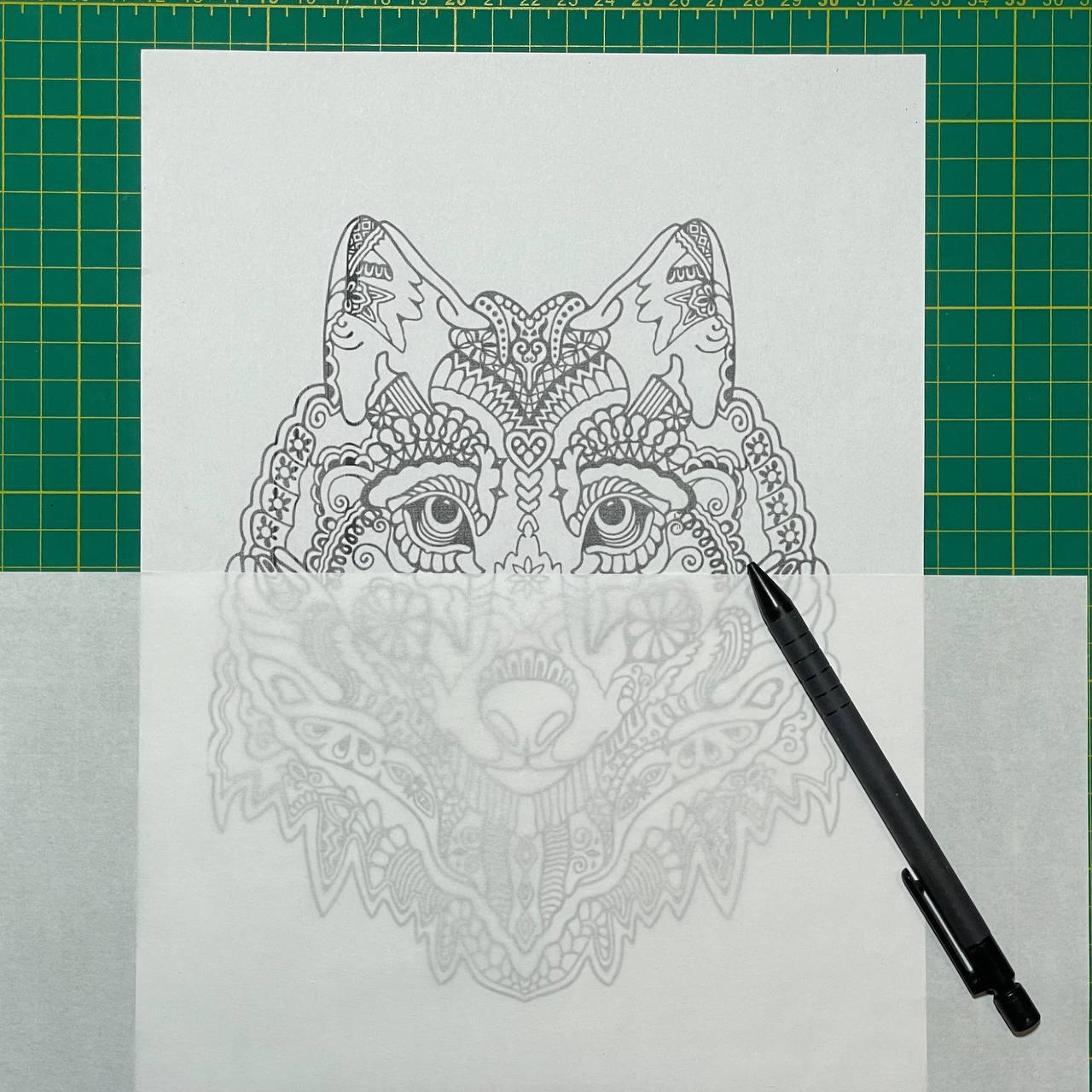 Калька папір А3, 20 аркушів (52 г / м кв) ZiBi, ZB.1937 (5852)