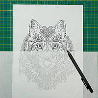 Калька папір А3, 20 аркушів (52 г / м кв) ZiBi, ZB.1937 (5852)