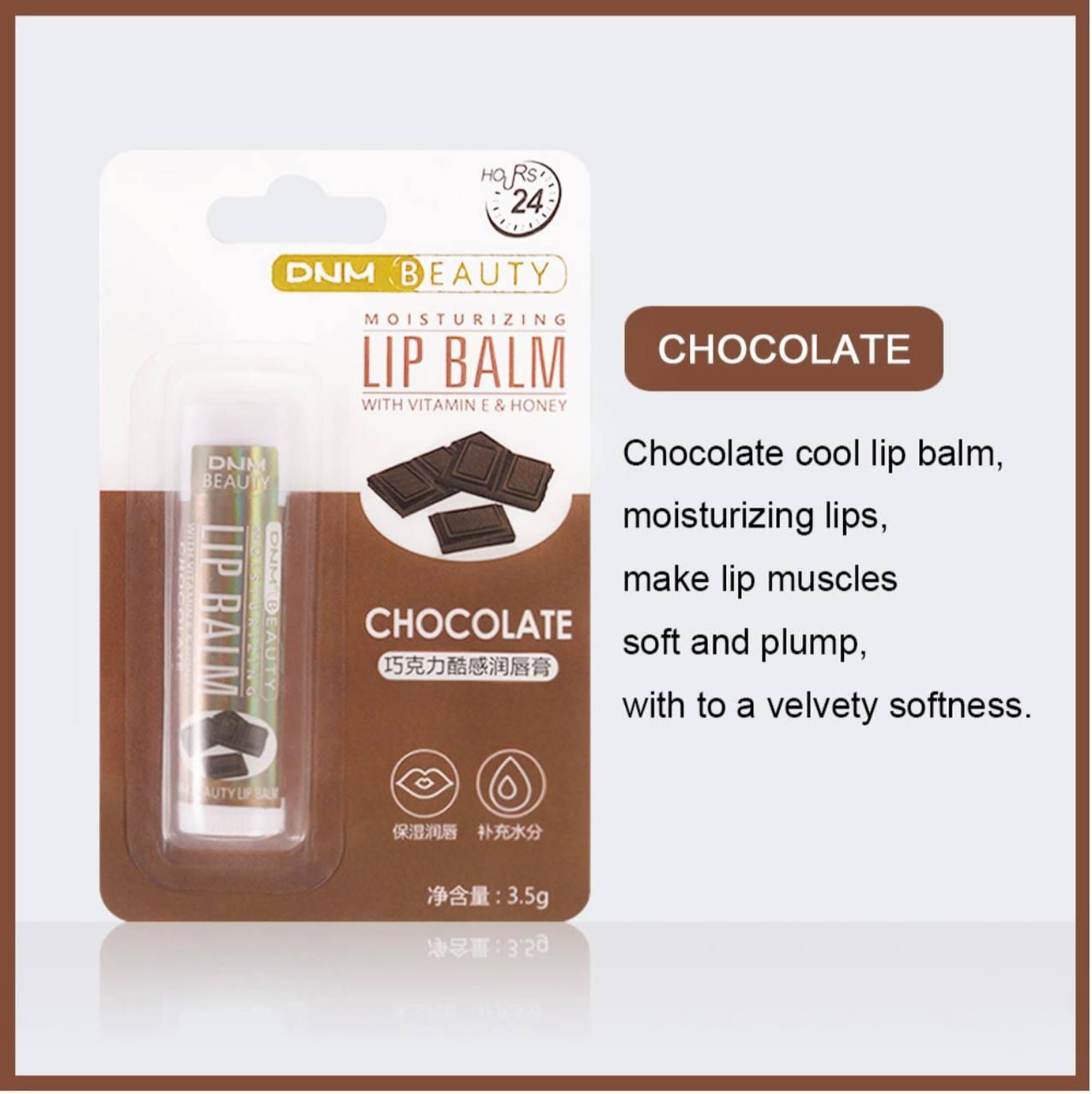 Бальзам для губ DNM Beauty (Шоколад), 3.5 г