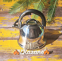 Чайник зі свистком 2.2 л із неіржавкої сталі Maestro MR-1320-S Чайник для індукційної плити Чайник газовий