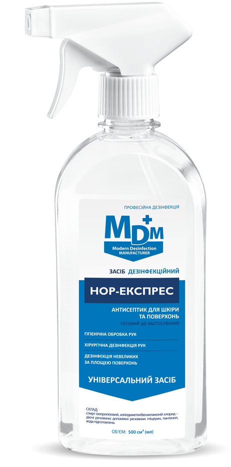 Засіб дезінфекційний НОР-експрес MDM 500мл