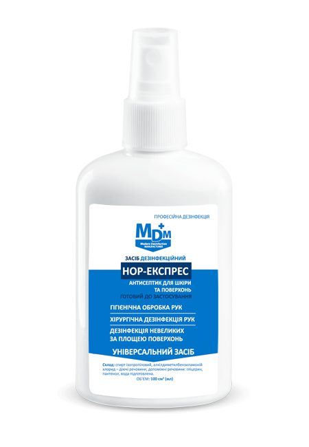 Засіб дезінфекційний НОР-експрес MDM 100мл