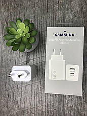 Блок живлення для Samsung GAN 2 Port USB-C-Max 65W USB - 25W, фото 6