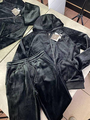 Комплект Tom Ford велюровий чорного кольору