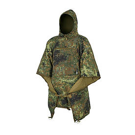 Helikon - Утеплене пончо Swagman Roll® - Climashield® Apex™ - Flecktarn - PO-SMR-NL-23