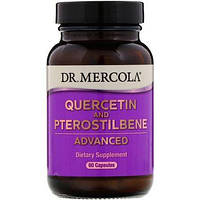 Кверцетин и птеростильбен продвинутый, Quercetin and Pterostilbene Advanced, Dr. Mercola, 60 капсул