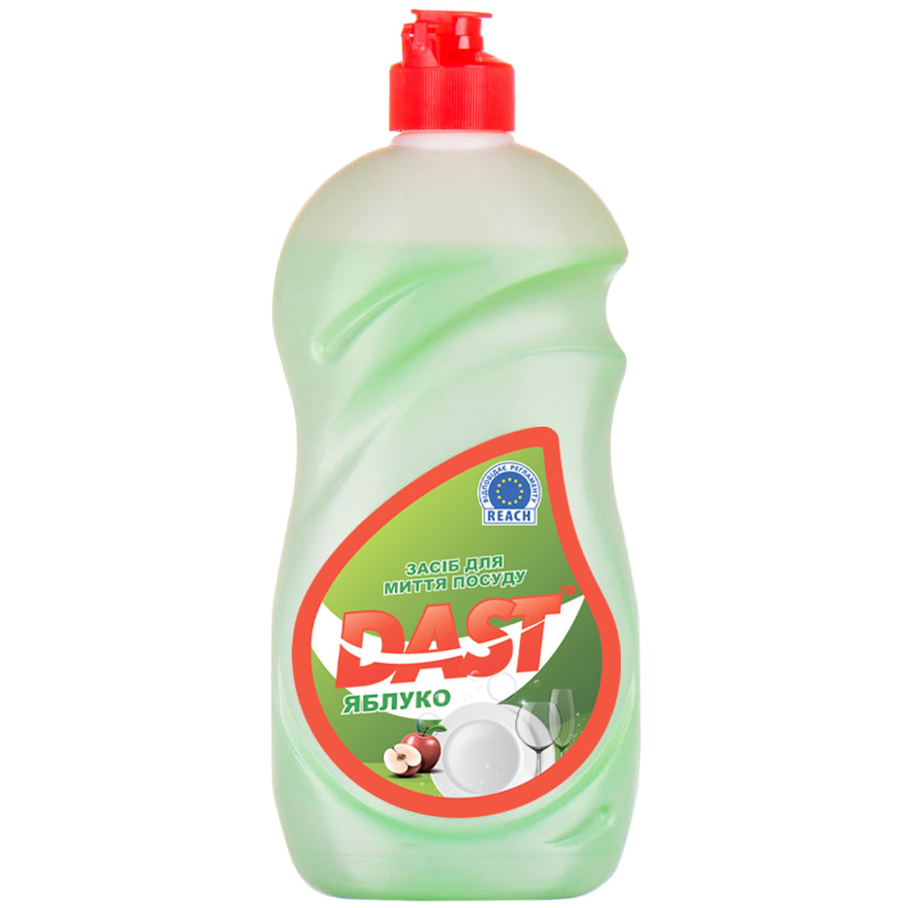 Зaciб для миття посуду DAST Яблуко