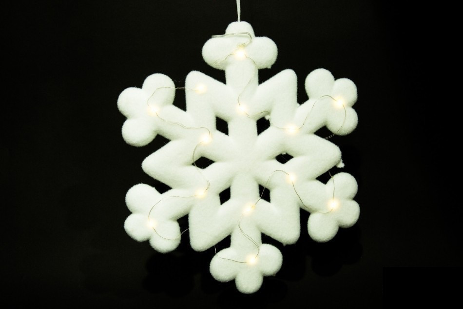 Новорічний декор "Сніжинка" з Led-підсвіткою