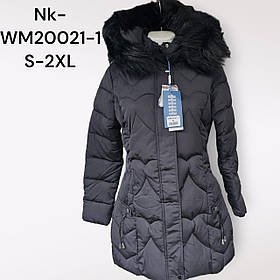 Жіноча утеплена куртка гуртом, S-2XL рр., No Nk-WM20021-1