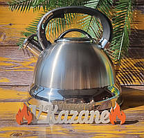 Чайник зі свистком 4.0 л із неіржавкої сталі Maestro MR-1332-L Чайник для індукційної плити Чайник газовий