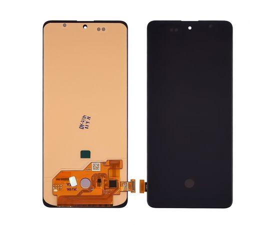 Дисплей для телефону Samsung A51 2020 | A515 з сенсорним склом (Чорний) з широким ободком OLED