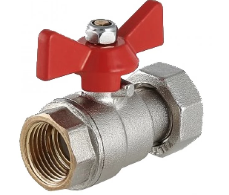 Кран з накидною гайкою - 1/2" ГГМ