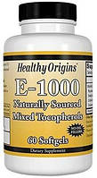 Витамин E Healthy Origins (Vitamin E) 1000 МЕ 60 капсул