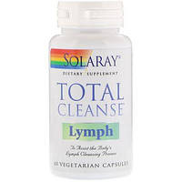 Препарат для очистки лимфы, Total Cleanse Lymph, Solaray, 60 вегетарианских капсул