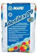 Клей для керамічної плитки і мозаїки Adesilex P9 GR( підлоги з підігрівом ) сірий,25 кг,Mapei