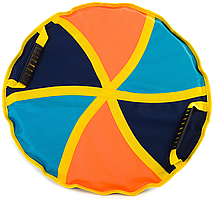 Крижана м'яка з ручками 50 см різнокольорова