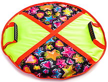 Льодянка м'яка з ручками 50 см зірки