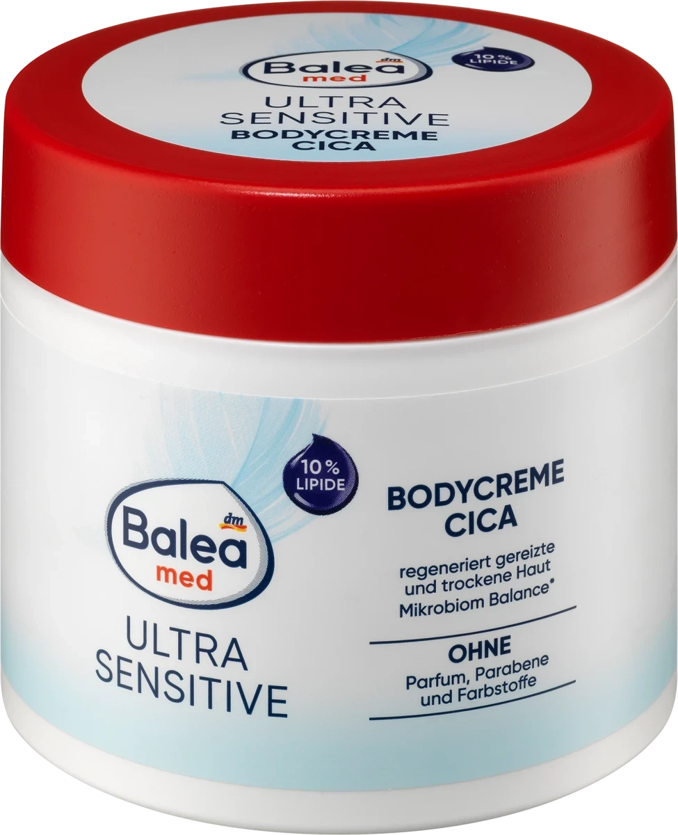 Крем для тіла Balea med Ultra Sensitive Cica, 400 мл