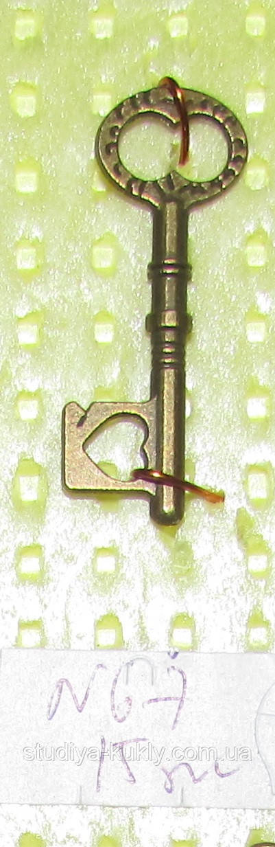 Ключ № 67, бронза.