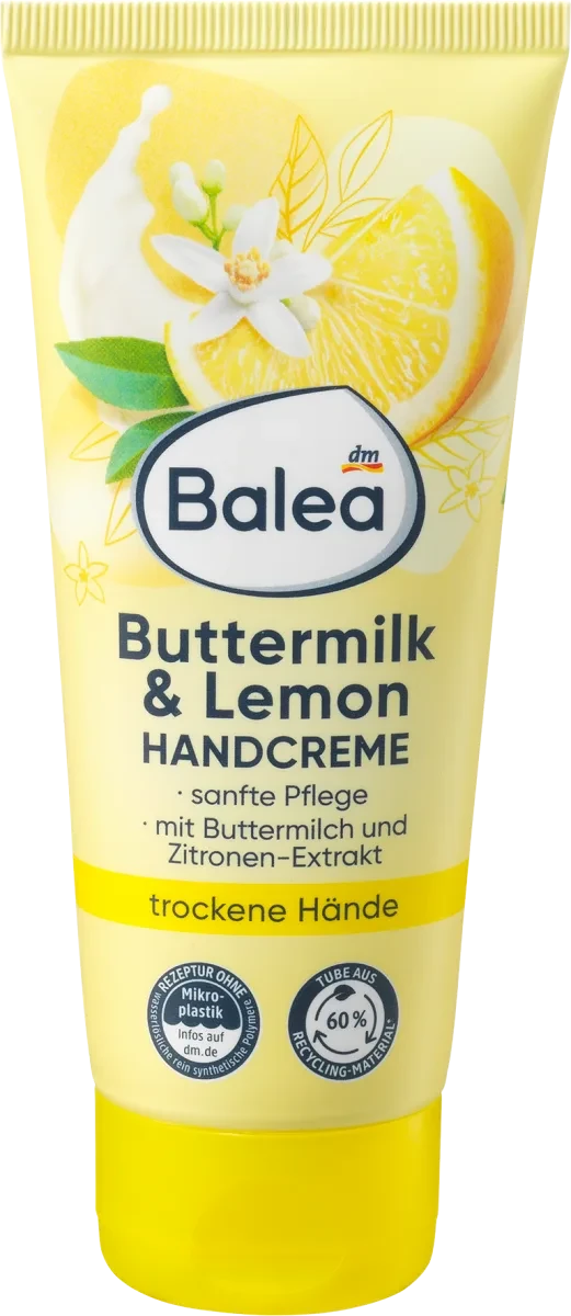 Крем для рук Balea Buttermilk & Lemon, 100 мл