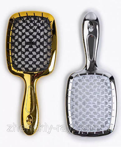 Гребінець-щітка для розплутування волосся Super Hair Brush, фото 1