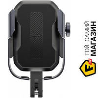Для телефона в воздухозаборник Baseus Мото-вело держатель для смартфона Armor Motorcycle Holder Черный