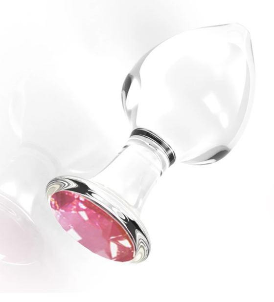 Скляна пробка з кристалом L, фото 1