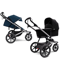 Коляска 2в1 Thule Urban Glide 2 Aluminium Majolica Blue