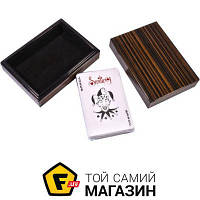 Настольная игра Duke Карты игральные в деревянной коробке 10.5x7.5см (B14L)
