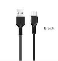 Зарядний кабель HOCO X13 Easy Charged Charging Type-C USB Cable (1m) Black