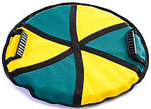 Крижанка м'яка з ручками 50 см жовто-зелена