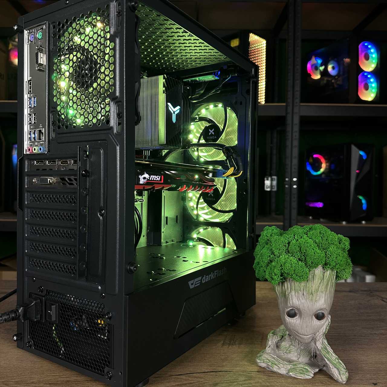 Королевский! Ryzen 5 3600 4.3Ghz | GTX 1070 8Gb | Гарантия 1 Год