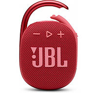 Bluetooth Колонка JBL Clip 4 (JBLCLIP4RED) Red UA UCRF Гарантия 12 мес