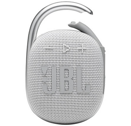 Bluetooth Колонка JBL Clip 4 Eco (JBLCLIP4ECOWHT) White UA, фото 1