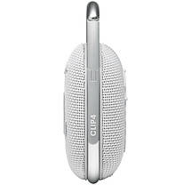 Bluetooth Колонка JBL Clip 4 Eco (JBLCLIP4ECOWHT) White UA, фото 3