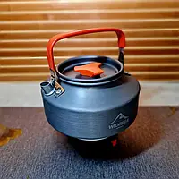 Чайник для кемпинга, путешествий Widesea WSC-98 из анодированного алюминия 1,1 литр.
