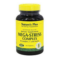 Витамины от стресса комплекс Natures Plus (Mega-Stress) 60 таблеток